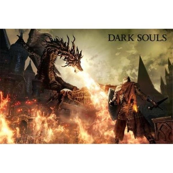 Poster Import Poster Import XPSMX5101 Dark Souls Gaming Poster Print; 24 x 36 XPSMX5101